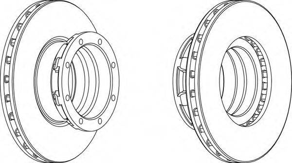 FERODO FCR188A гальмівний диск