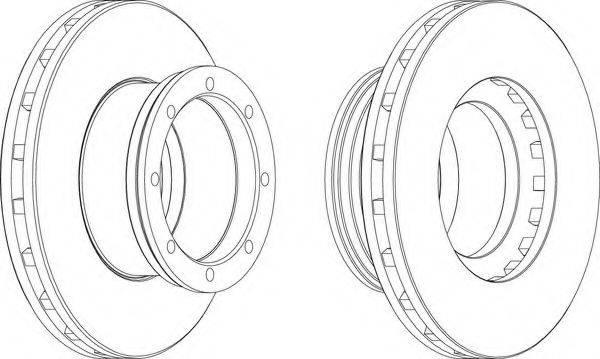 FERODO FCR190A гальмівний диск