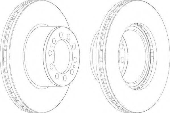 FERODO FCR323A гальмівний диск