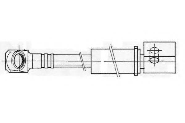FERODO FHY2047 Гальмівний шланг