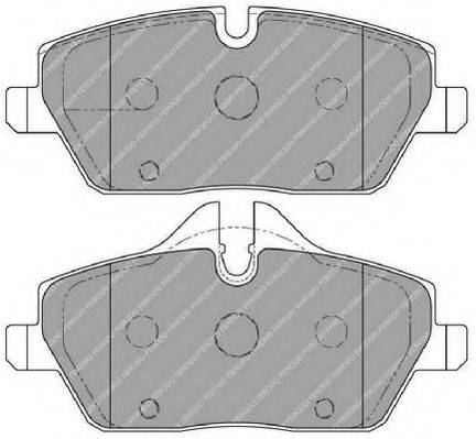FERODO FSL1747 Комплект гальмівних колодок, дискове гальмо