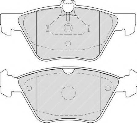 FERODO FSL4289 Комплект гальмівних колодок, дискове гальмо