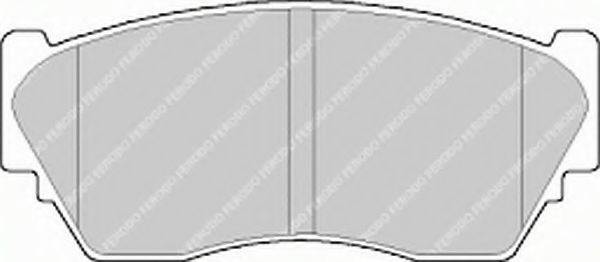 FERODO FSL763 Комплект гальмівних колодок, дискове гальмо