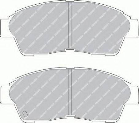 FERODO FSL867 Комплект гальмівних колодок, дискове гальмо