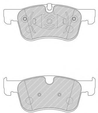 FERODO FDB4679 Комплект гальмівних колодок, дискове гальмо