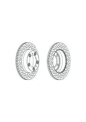 FERODO DDF2028C гальмівний диск