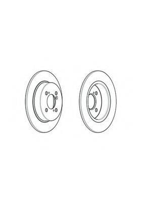 FERODO DDF2071C гальмівний диск