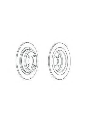 FERODO DDF2124C гальмівний диск