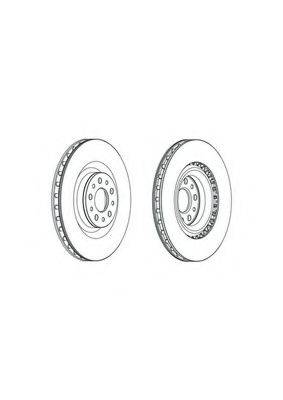 FERODO DDF2289C гальмівний диск