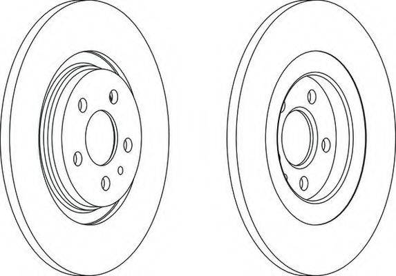 FERODO DDF1181C1 гальмівний диск