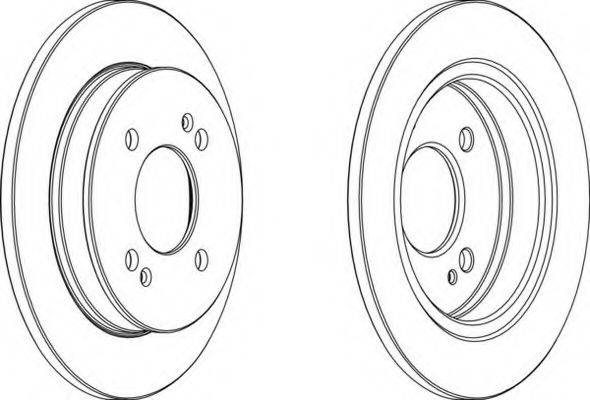 FERODO DDF1793C1 гальмівний диск