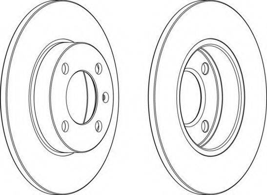 FERODO DDF042C гальмівний диск