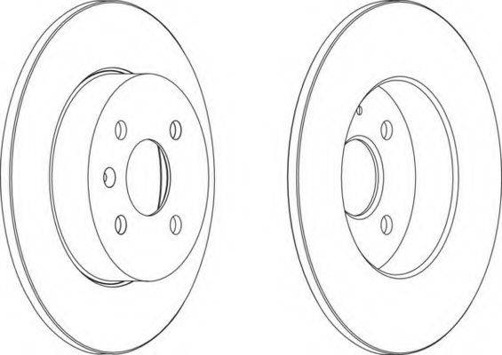 FERODO DDF1313C гальмівний диск
