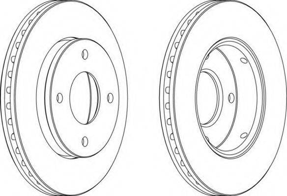 FERODO DDF1621C гальмівний диск