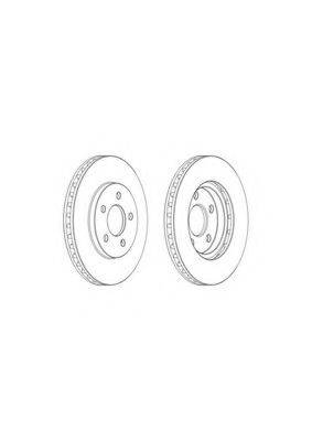 FERODO DDF2001C гальмівний диск