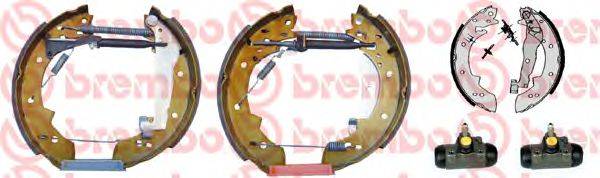 BREMBO K79001 Комплект гальмівних колодок