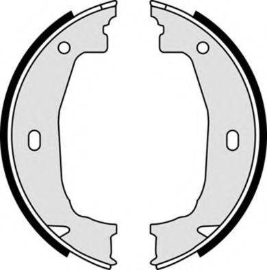 BREMBO S06510 Комплект гальмівних колодок, стоянкова гальмівна система