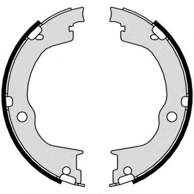 BREMBO S10515 Комплект гальмівних колодок, стоянкова гальмівна система
