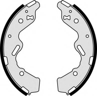 BREMBO S49520 Комплект гальмівних колодок