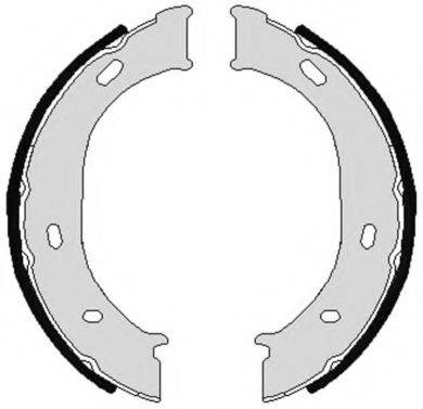 BREMBO S50511 Комплект гальмівних колодок, стоянкова гальмівна система