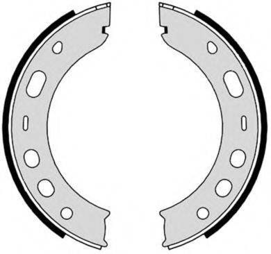 BREMBO S65503 Комплект гальмівних колодок, стоянкова гальмівна система