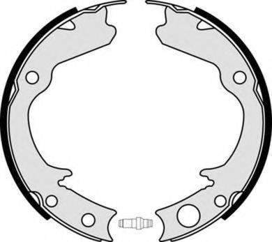 BREMBO S78508 Комплект гальмівних колодок, стоянкова гальмівна система