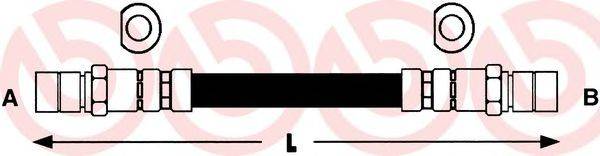 BREMBO T24107 Гальмівний шланг