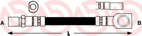 BREMBO T59052 Гальмівний шланг