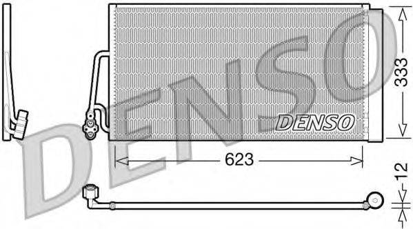 DENSO DCN05102 Конденсатор, кондиціонер
