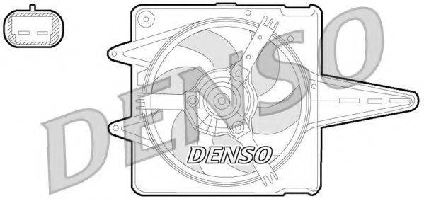 DENSO DER09056 Вентилятор, охолодження двигуна