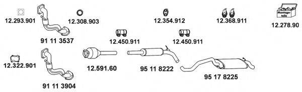 EBERSPACHER 1658 Система випуску ОГ