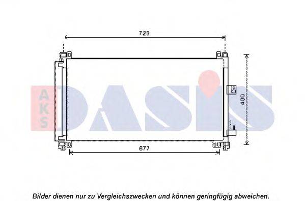 AKS DASIS 062021N Конденсатор, кондиціонер