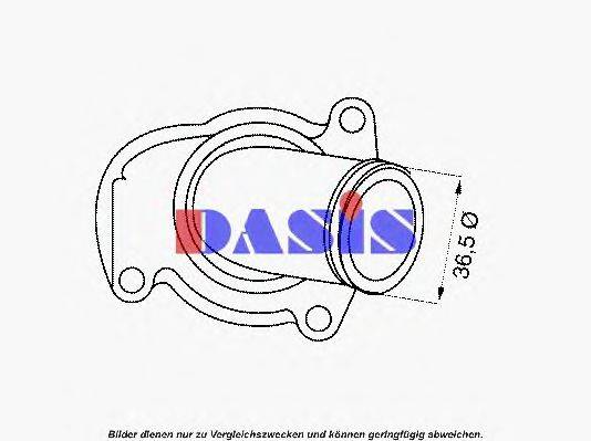 AKS DASIS 751843N Термостат, охолоджуюча рідина