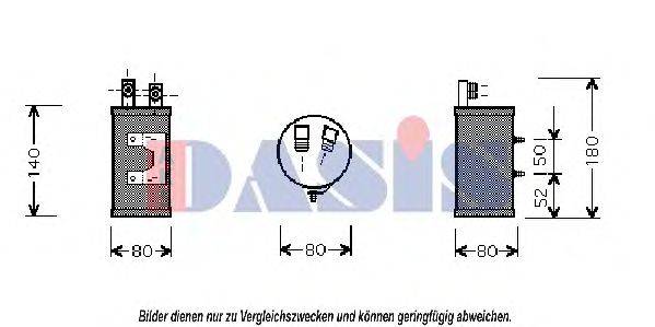 AKS DASIS 801280N Осушувач, кондиціонер