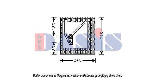 AKS DASIS 820283N Випарник, кондиціонер