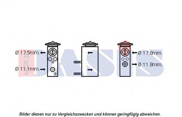 AKS DASIS 840181N Розширювальний клапан, кондиціонер