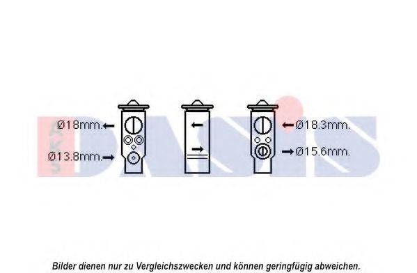 AKS DASIS 840187N Розширювальний клапан, кондиціонер