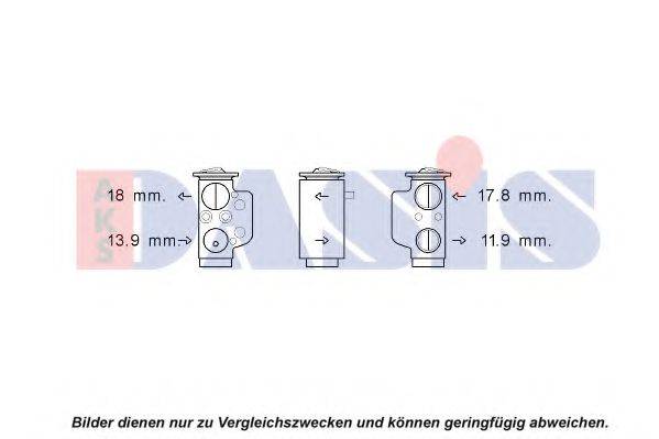 AKS DASIS 840229N Розширювальний клапан, кондиціонер