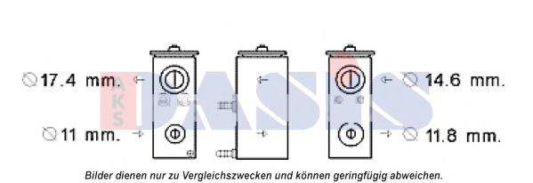 AKS DASIS 840269N Розширювальний клапан, кондиціонер