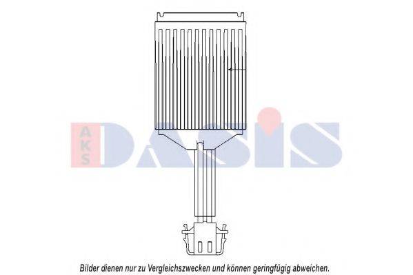 AKS DASIS 700003N Регулятор, вентилятор салону