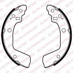 DELPHI LS2046 Комплект гальмівних колодок