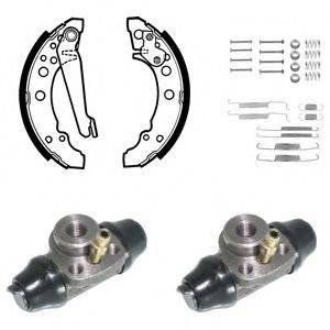 DELPHI KP717 Комплект гальмівних колодок