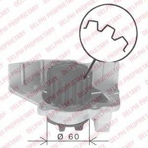 DELPHI WP1863 Водяний насос