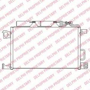 DELPHI TSP0225657 Конденсатор, кондиціонер