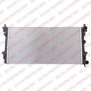 DELPHI TSP0524077 Радіатор, охолодження двигуна