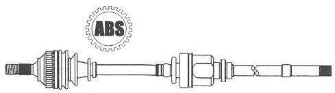 FARCOM 122591 Приводний вал