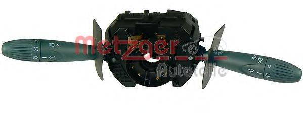 METZGER 0916120 Вимикач, головне світло; Перемикач покажчиків повороту; Перемикач склоочисника; Вимикач на колонці кермового керування