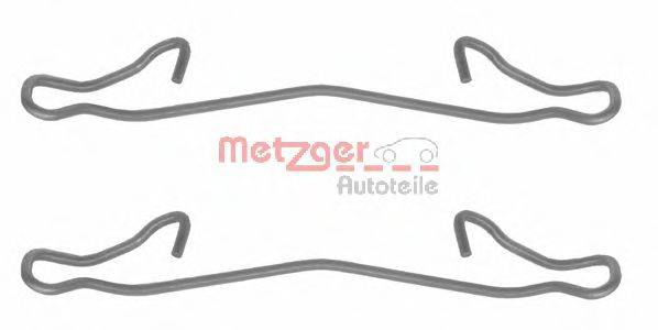 METZGER 1091121 Комплектуючі, колодки дискового гальма