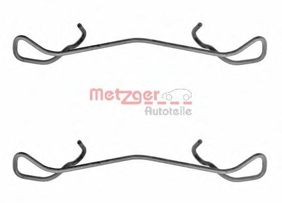 METZGER 1091189 Комплектуючі, колодки дискового гальма