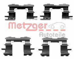METZGER 1091631 Комплектуючі, колодки дискового гальма